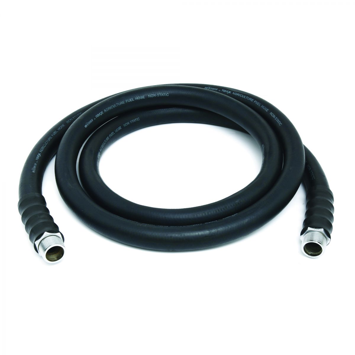 Blubird OilShield 1" X 25' Rubber Farm Fuel Transfer Hose with Static Wire OSFHONE25