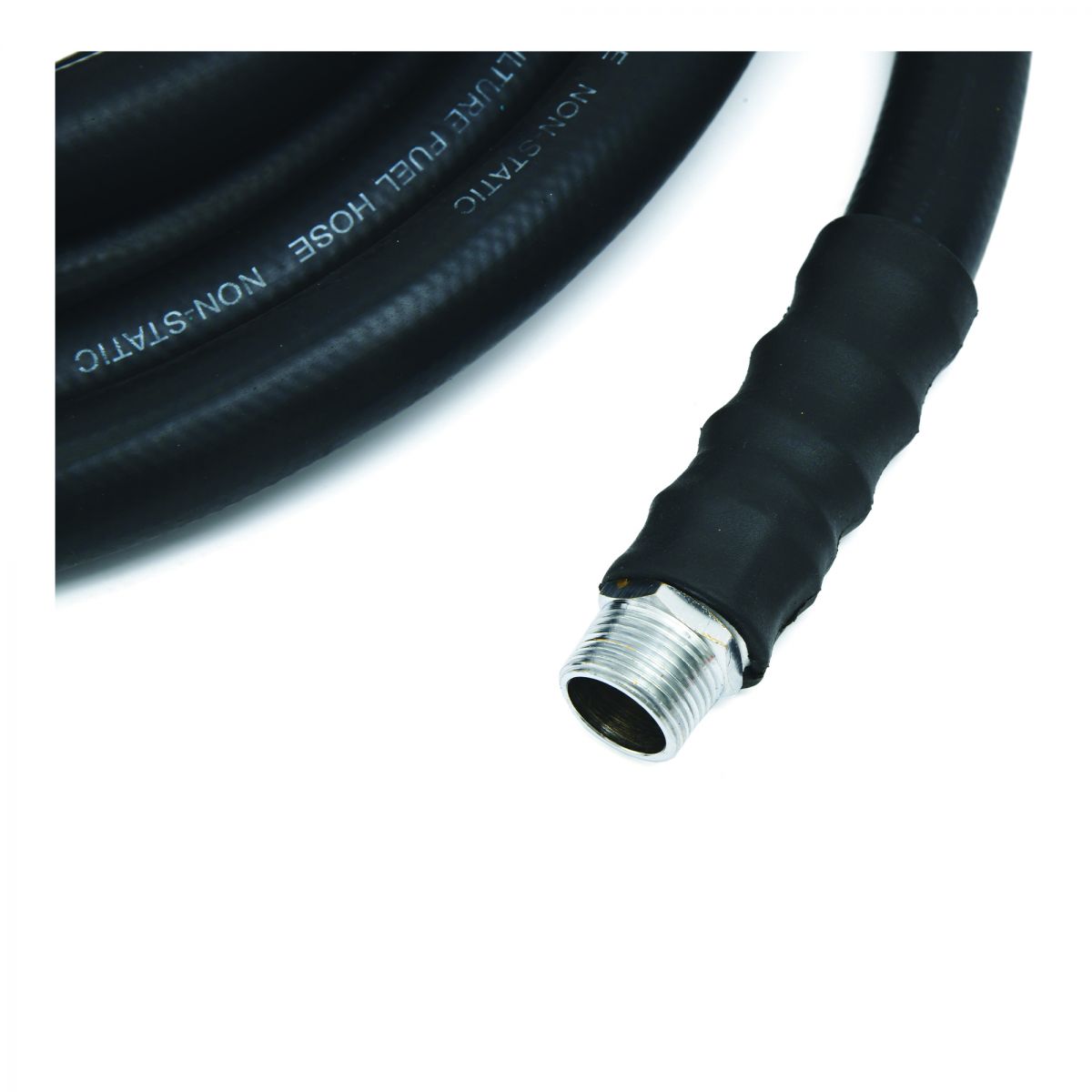Blubird OilShield 1" X 25' Rubber Farm Fuel Transfer Hose with Static Wire OSFHONE25