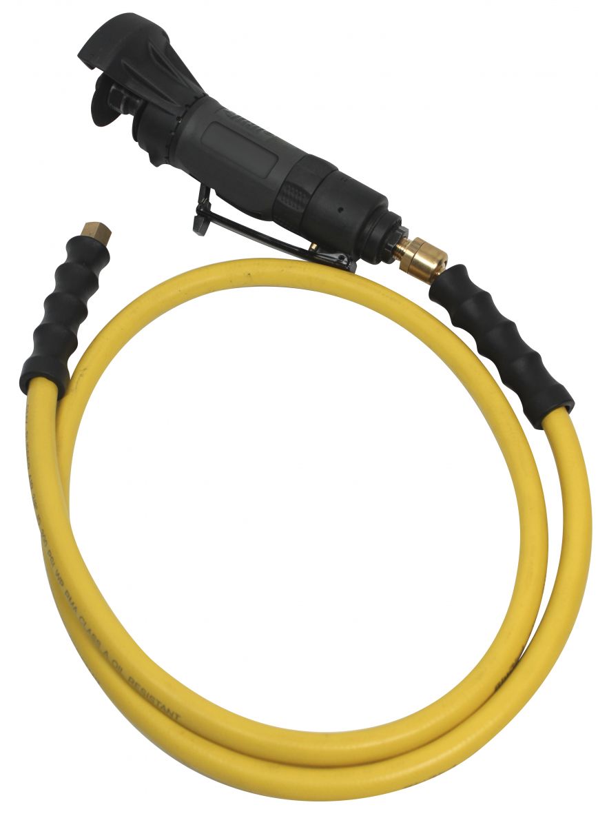 Blubird OilShield 3/8" X 5' Rubber Air Hose Assembly 3/8" Male-NPT OSSR3805