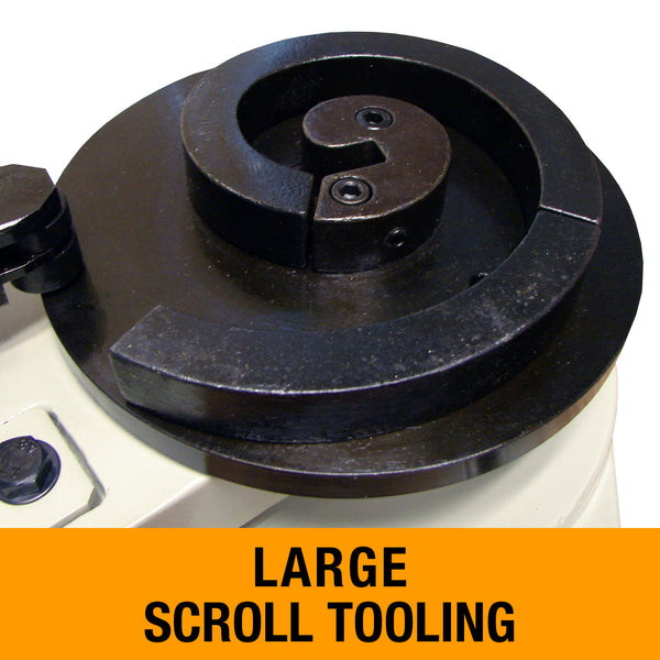 Baileigh MPB-10 Manual Scroll Bender, 0.394" Round and Square Bar Capacity 1005648