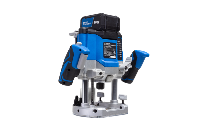 Kreg 20V Cordless Ionic Drive 2-1/4 HP Plunge Router 4ah Kit KPTBPR225B