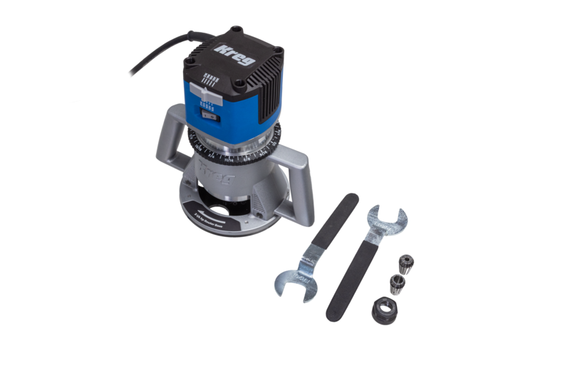 Kreg 3-1/4 HP SureSpeed Fixed-Base Router PRSPR325