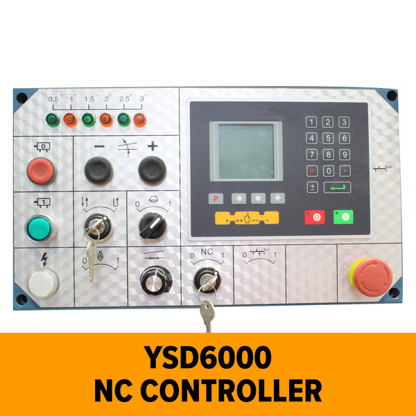 Baileigh SH-120250-HD 120" Hydraulic Plate Shear, 1/4" Capacity, 10 HP, 3-Phase 220V 1007078