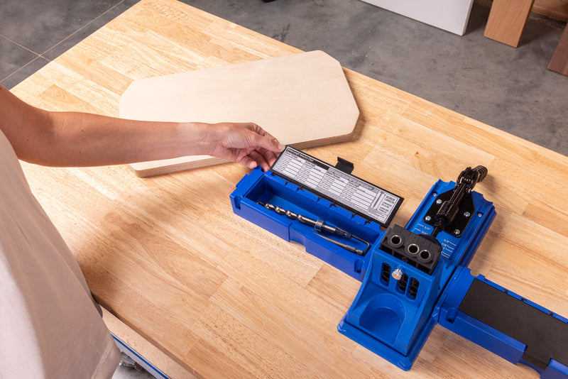 Kreg Pocket-Hole Jig K4 Workstation Kit, 1/2 in. to 1-1/2 in. Capacity K4BSTORE