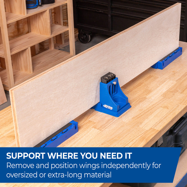 Kreg Pocket-Hole Jig K4 Workstation Base with Support Wings K4UP