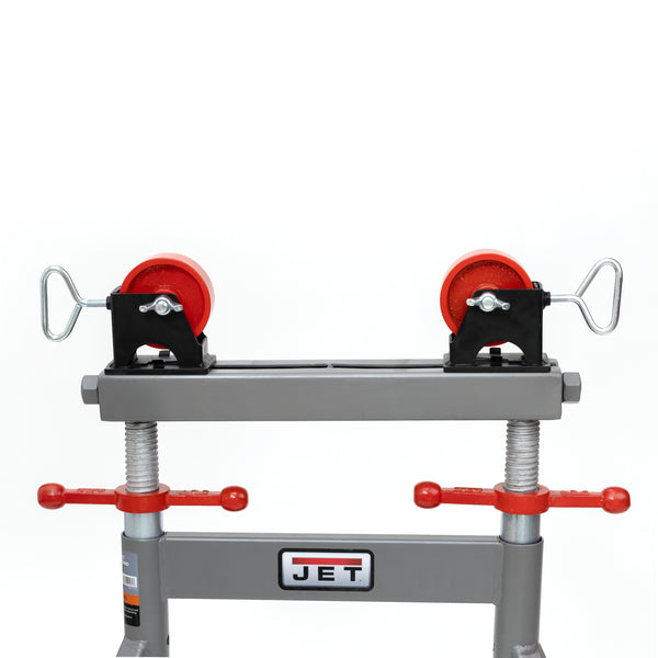 Jet JPJ-APS-SR Adjustable Pipe Roller Stand, 5,300 lbs. Capacity, Up to 42 in. Pipe JT1-3806