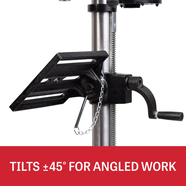 Jet JWDP-10 10 in. 5-Speed Benchtop Drill Press, 1/3 HP, 120V JT1-3162