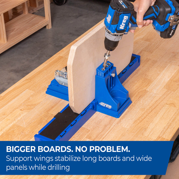 Kreg Pocket-Hole Jig K4 Workstation Base with Support Wings K4UP