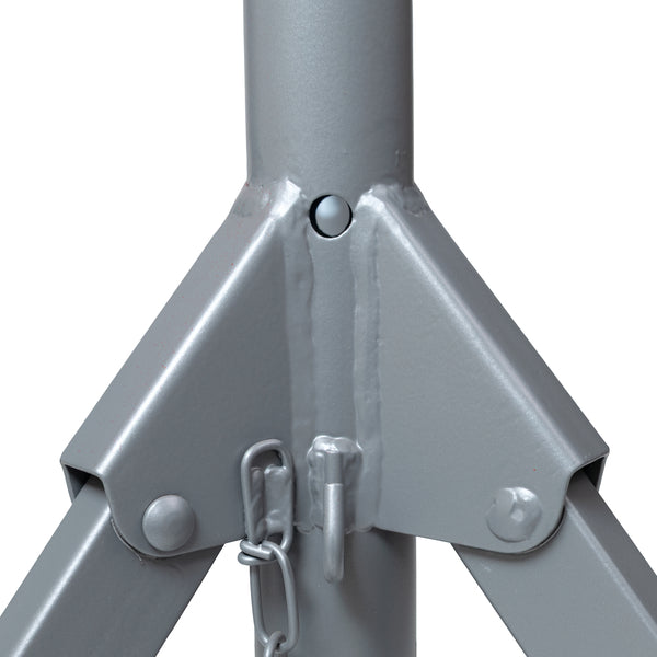 Jet JPJ-APS-SR Adjustable Pipe Roller Stand, 5,300 lbs. Capacity, Up to 42 in. Pipe JT1-3806