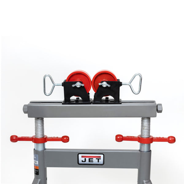 Jet JPJ-APS-SR Adjustable Pipe Roller Stand, 5,300 lbs. Capacity, Up to 42 in. Pipe JT1-3806