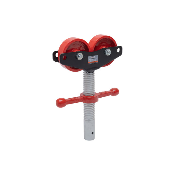 Jet JPJ-RHA-SR Steel Roller Head Assembly for Pipe Jack Stands, 2,500 lbs. Capacity, Up to 24 in. Pipe JT1-3815