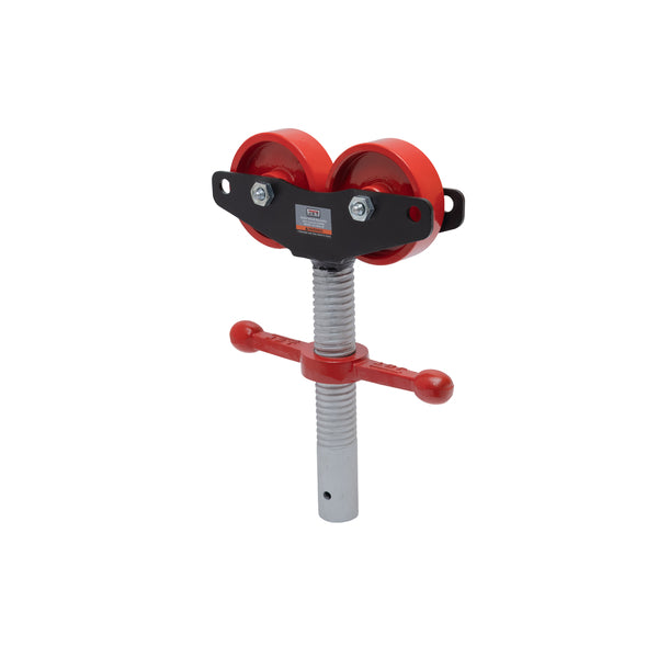 Jet JPJ-RHA-SR Steel Roller Head Assembly for Pipe Jack Stands, 2,500 lbs. Capacity, Up to 24 in. Pipe JT1-3815