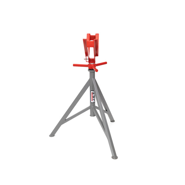 Jet JPJ-BFX-V Big V Fixed Pipe Jack Stand with Steel V-Head, 5,000 lbs. Capacity, Up to 36 in. Pipe JT1-3807