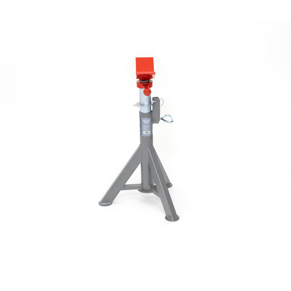 Jet JPJ-LFX-V Low Fixed Pipe Jack Stand with Steel V-Head, 2,500 lbs. Capacity, Up to 18 in. Pipe JT1-3817