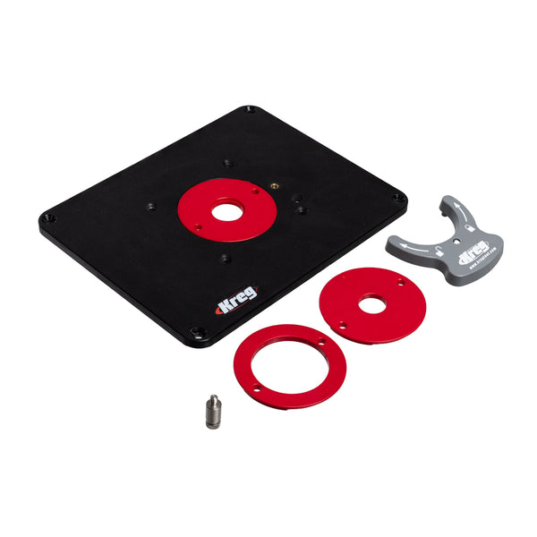 Kreg Precision Router Table Insert Plate, Predrilled for Kreg 2-1/4 HP Plunge Router PRS4040