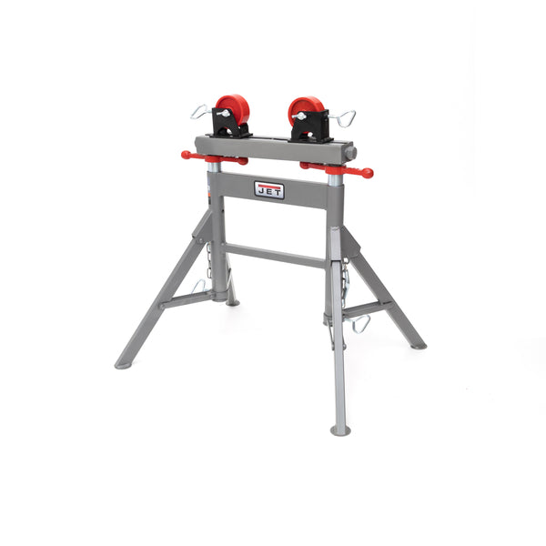 Jet JPJ-APS-SR Adjustable Pipe Roller Stand, 5,300 lbs. Capacity, Up to 42 in. Pipe JT1-3806