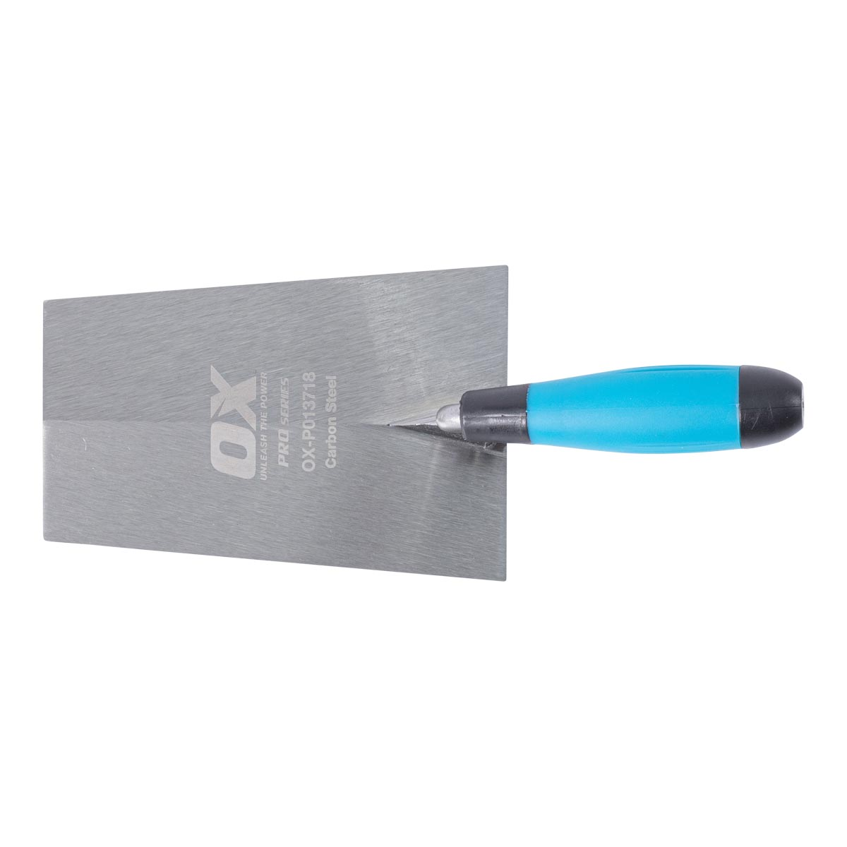 Ox Tools Pro 7" Carbon Steel Bucket/Square Front Trowel OX-P013718