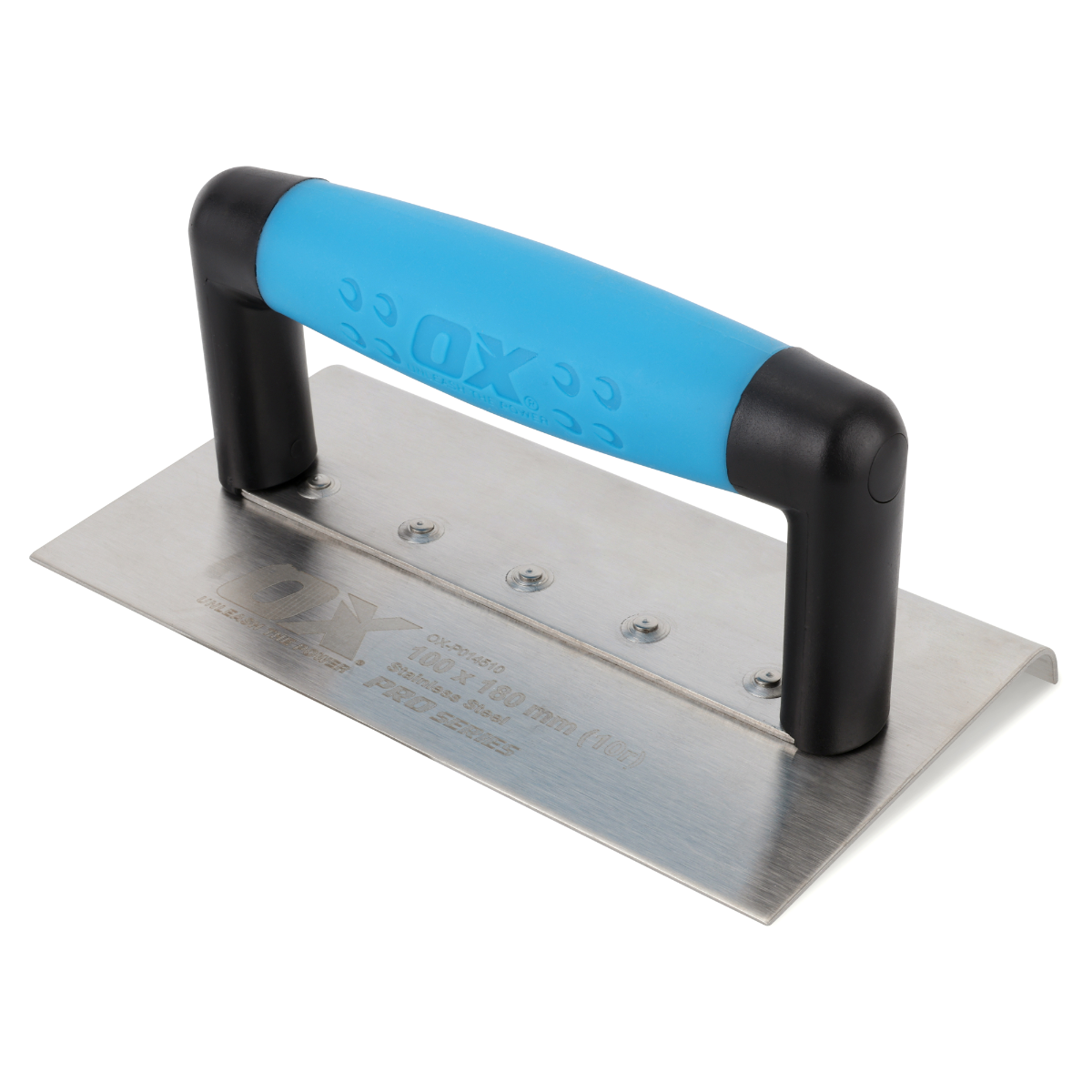 Ox Tools Pro 4" x 7" SST Medium Edger | 3/8" Radius OX-P014510