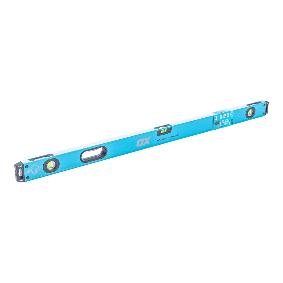 Ox Tools Pro 48" Box Spirit Level - Non Magnetic OX-P024412