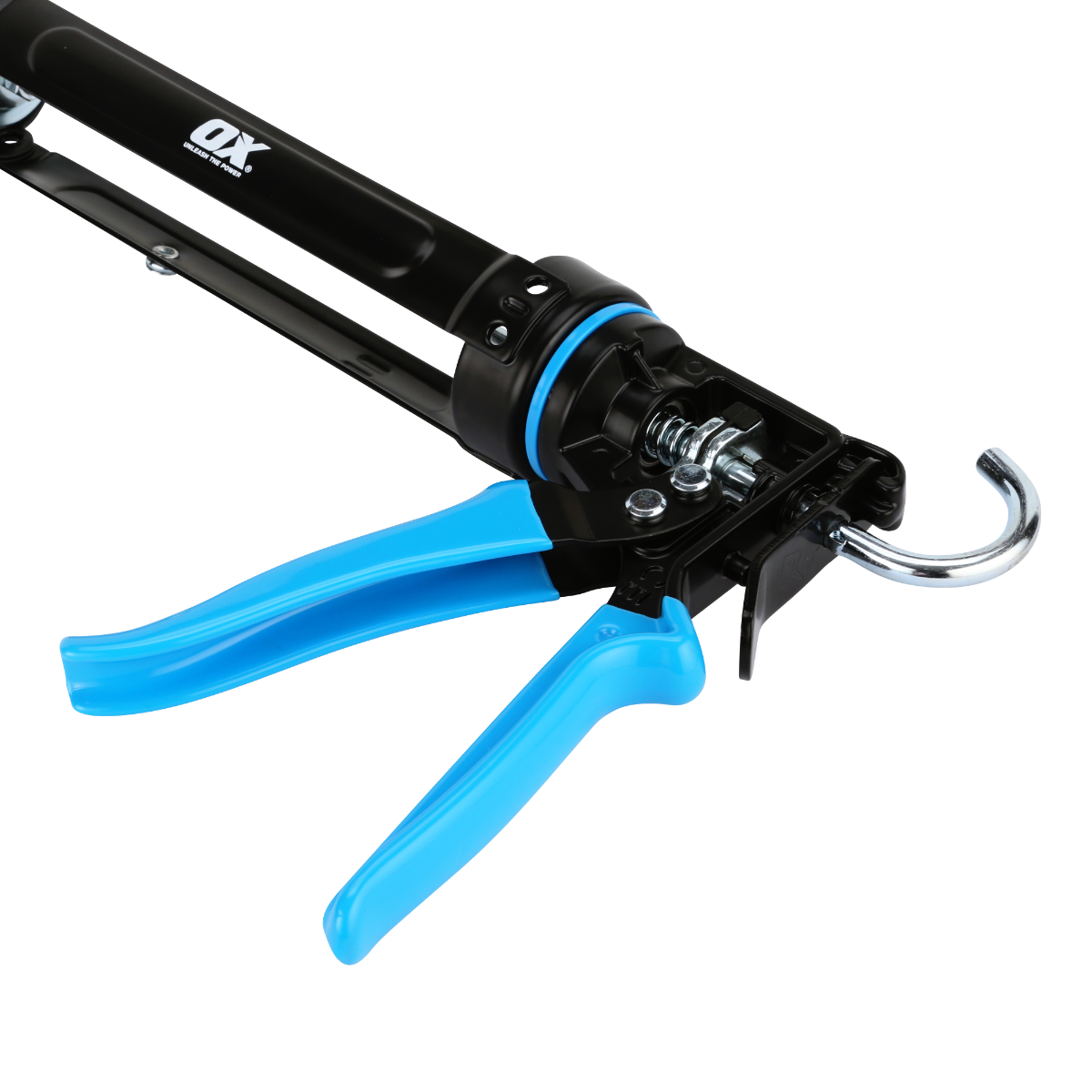 Ox Tools Pro 10 Oz Heavy-Duty Caulk Gun | 12:1 Thrust Ratio OX-P044410
