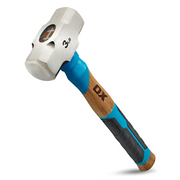 Ox Tools Pro 3 Lbs Club Hammer | Straight Hickory Handle w/ TPR Grip OX-P089403