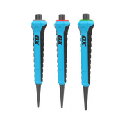 Ox Tools Pro Nail Punch w/ Grip 3-Pack - 1.6mm, 2.4mm, 3mm OX-P095032