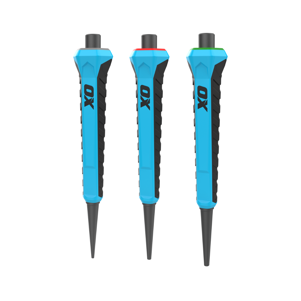 Ox Tools Pro Nail Punch w/ Grip 3-Pack - 1.6mm, 2.4mm, 3mm OX-P095032