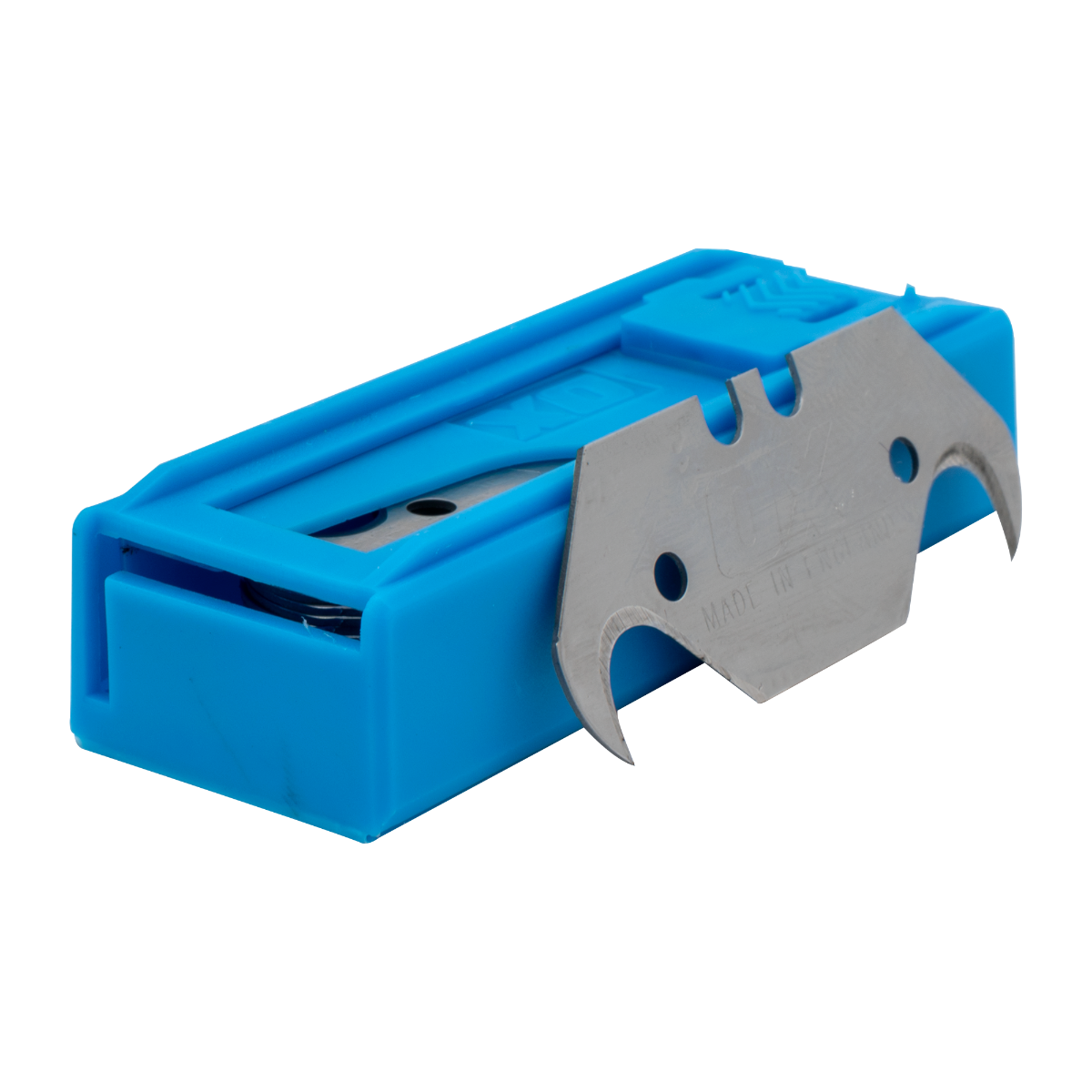 Ox Tools Pro 10-Pack Heavy Duty Hooked Knife Blades & Dispenser OX-P222510