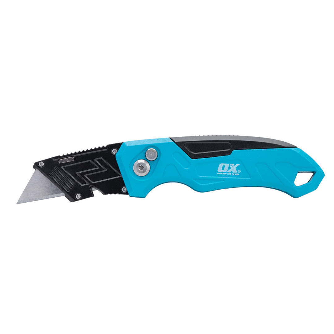 Ox Tools Pro Heavy Duty Fixed Blade Folding Knife +3 Blades OX-P224301