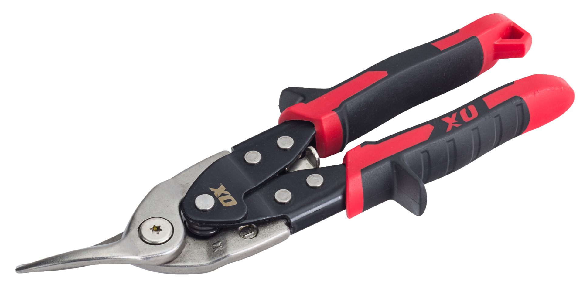 Ox Tools Pro Heavy Duty Aviation Snips Left Handed (Red) OX-P232801