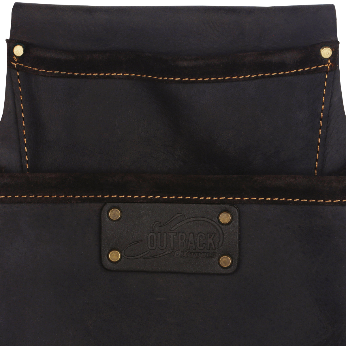 Ox Tools Pro 2 Pocket Nail Bag | Oil Tanned Leather OX-P263202