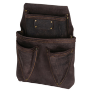 Ox Tools Pro 4-Pocket Roofer's Pouch | Oil Tanned Leather OX-P263204