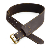 Ox Tools Pro 3" Tool Belt | Small/Medium 29"-40" | Oil Tanned Leather OX-P263301