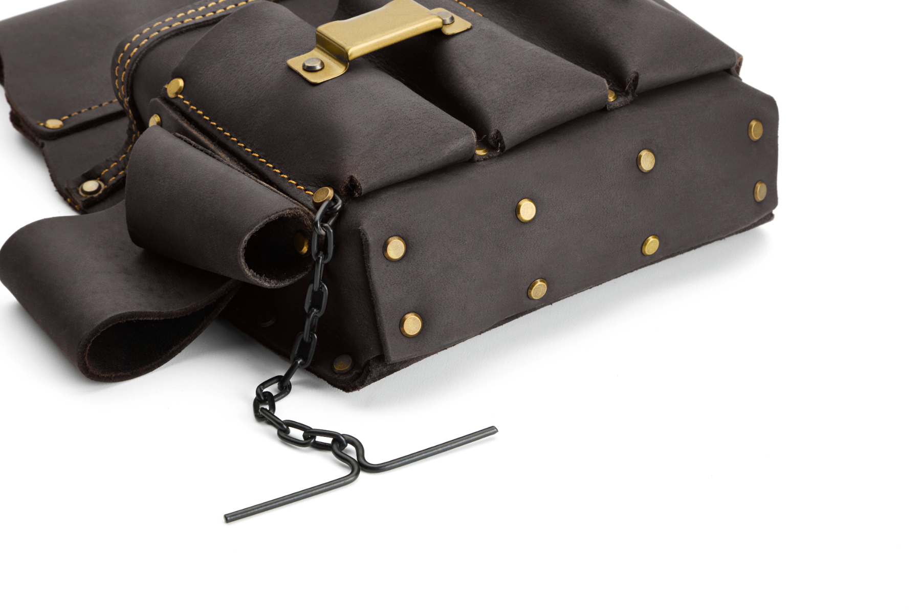 Ox Tools Pro Electrician's Pouch | Oil Tanned Leather OX-P263402