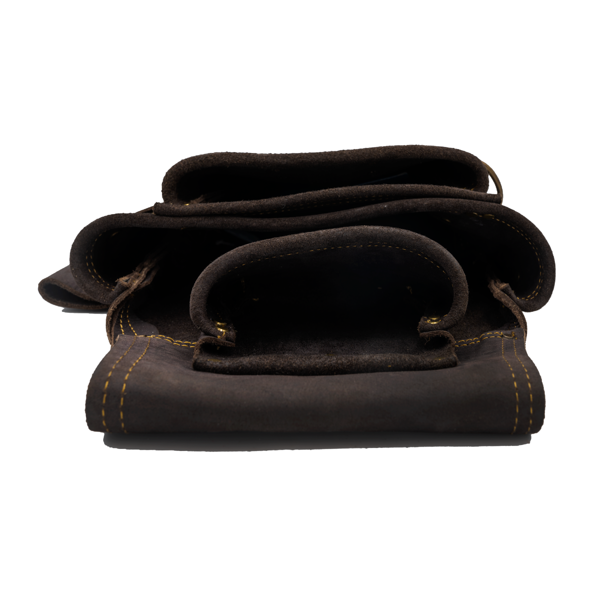 Ox Tools Pro Fastener Pouch with Left Handed Hammer Holder | Oil Tanned Leather OX-P263503LH