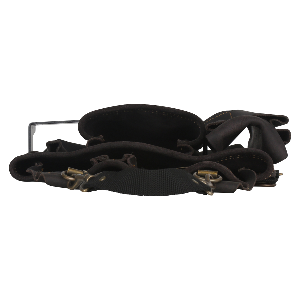 Ox Tools Pro 14 Pocket Pouch with Air Gun Holder | Oil Tanned Leather OX-P263514