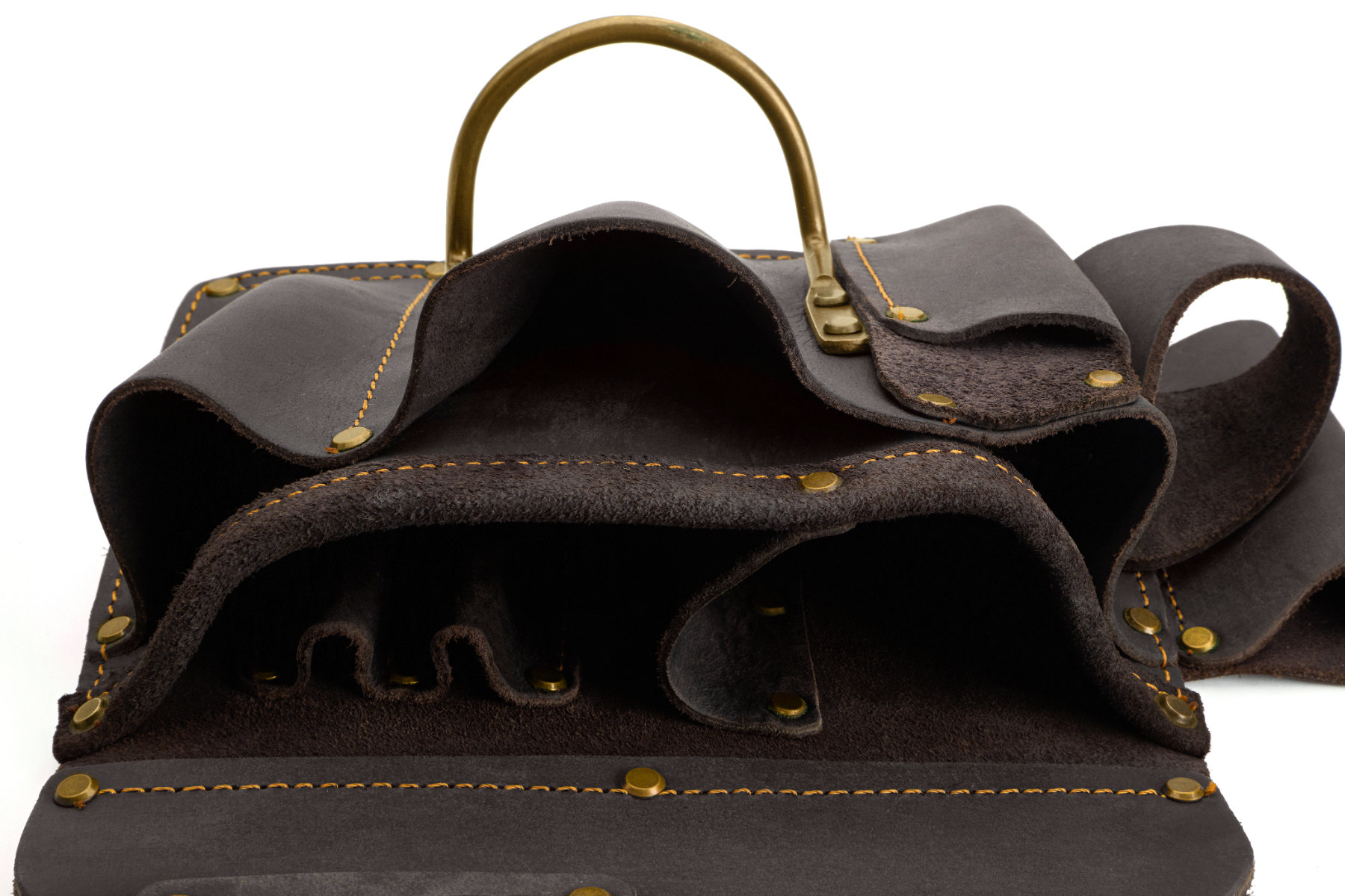Ox Tools Pro Right Handed Drywaller's Tool Pouch | Oil Tanned Leather OX-P263801