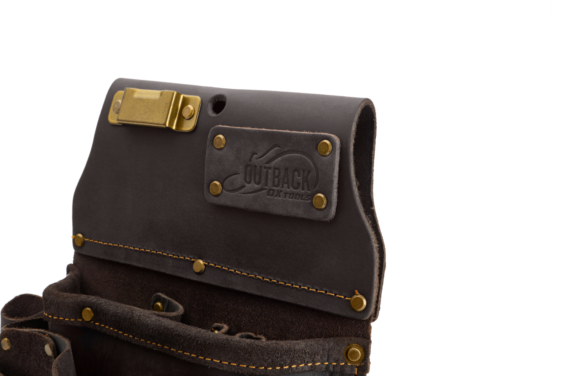 Ox Tools Pro Right Handed Drywaller's Tool Pouch | Oil Tanned Leather OX-P263801