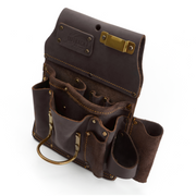 Ox Tools Pro Left Handed Drywaller's Tool Pouch | Oil Tanned Leather OX-P263801LH