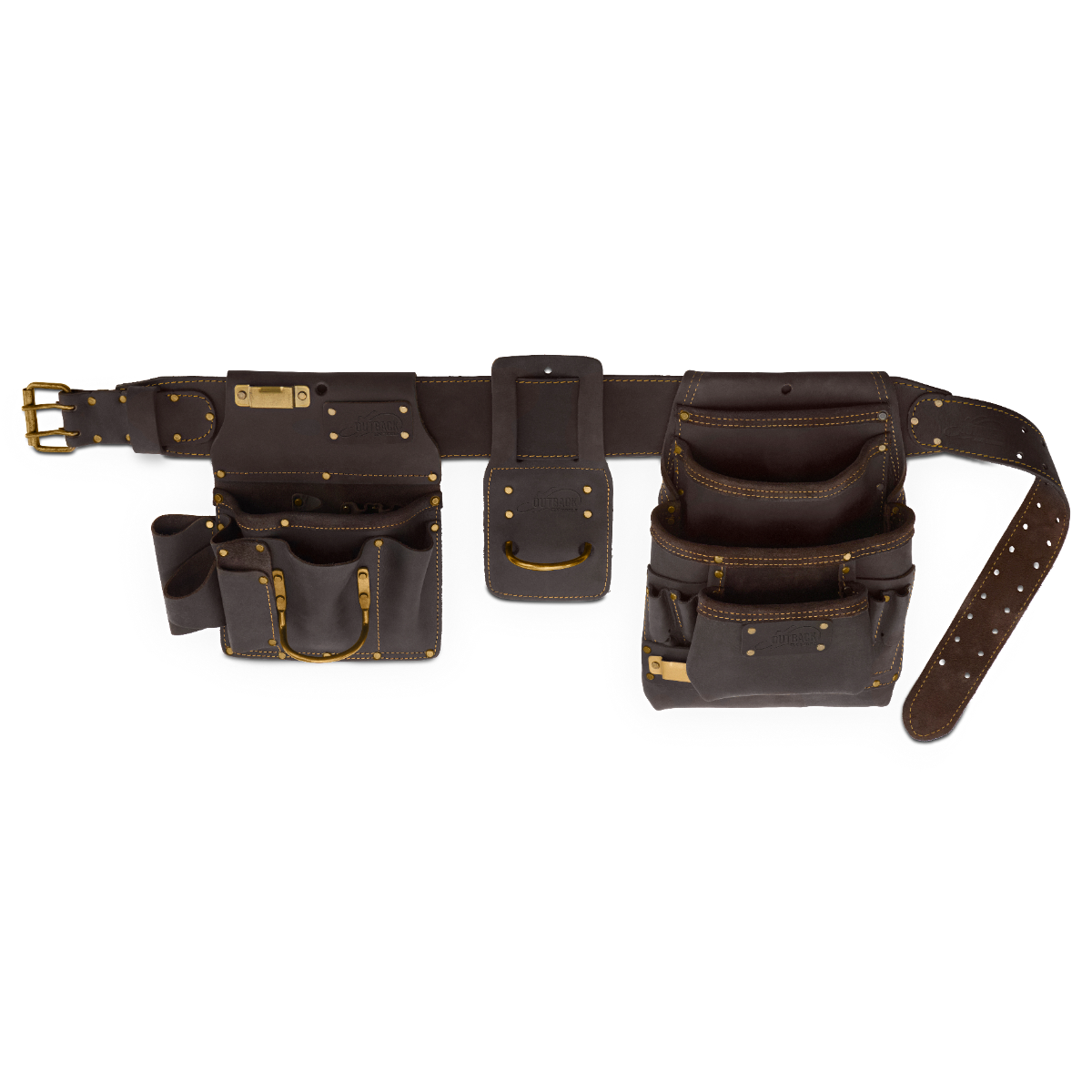 Ox Tools Pro 4-Piece Drywaller's Rig | Oil Tanned Leather OX-P263804