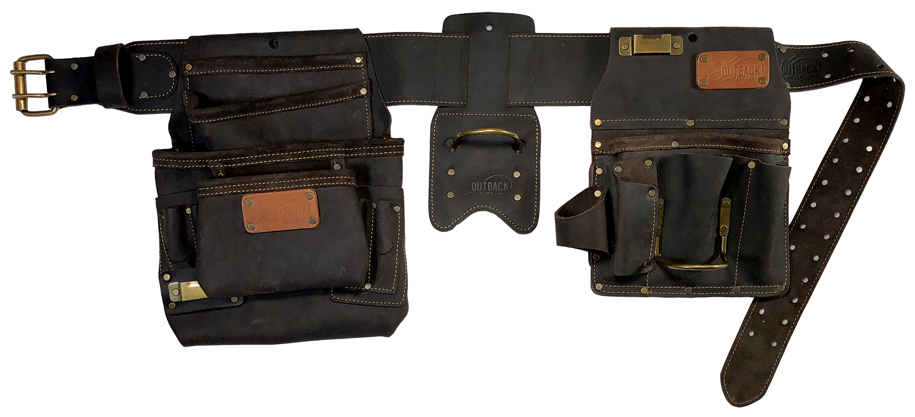 Ox Tools Pro 4-Piece Drywaller's Rig | Oil Tanned Leather OX-P263804