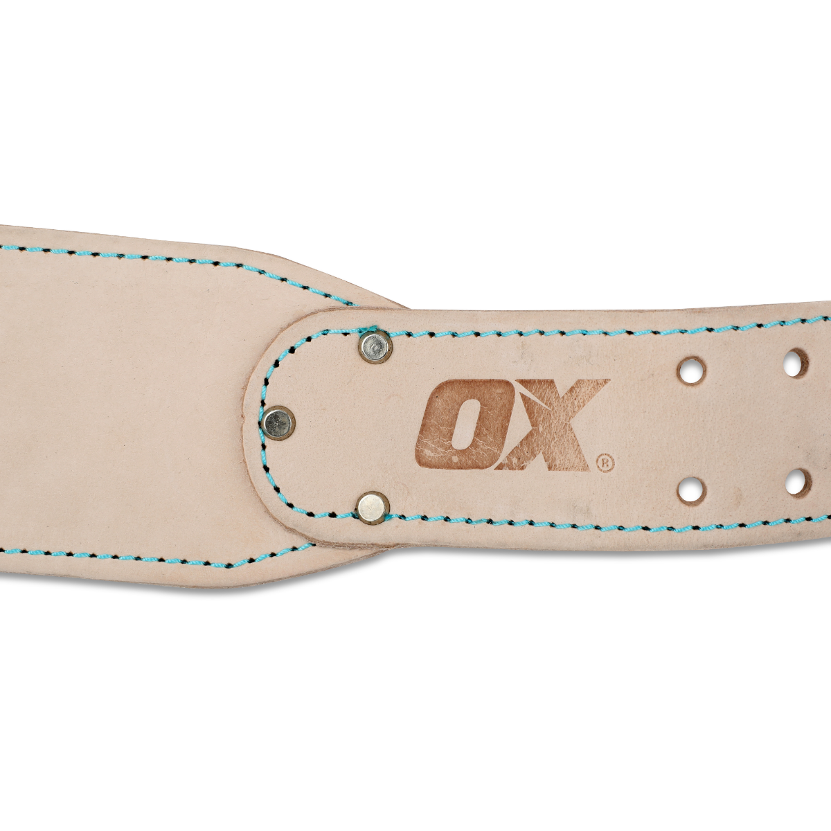 Ox Tools Pro 3" Tool Belt | Large 35"-46" | White Leather OX-P266934