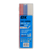 Ox Tools Pro Tuff Carbon Pencil Leads - Tile Lead | 10-Pack OX-P503204