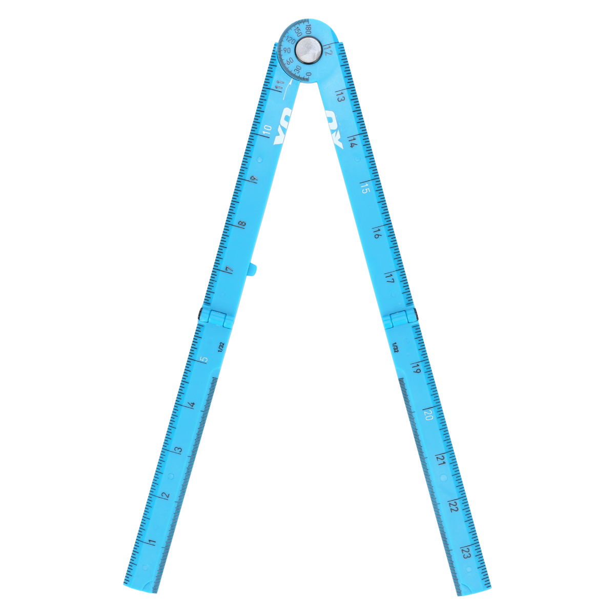 Ox Tools Pro 24" Imperial Tuff Rule - Cyan OX-P507303