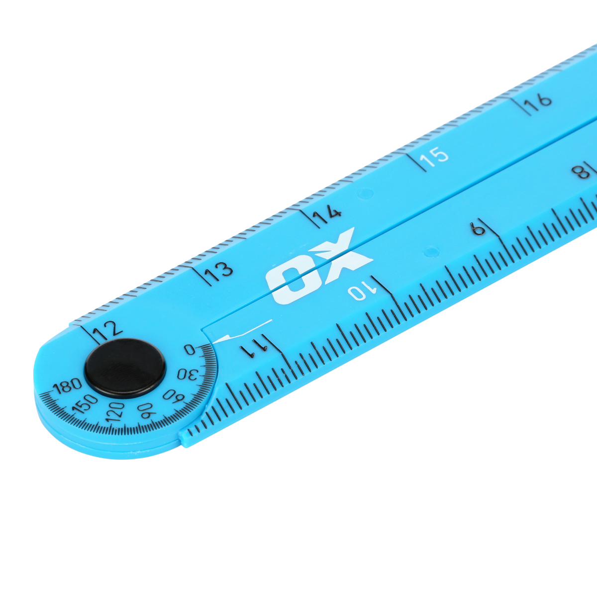 Ox Tools Pro 24" Imperial Tuff Rule - Cyan OX-P507303