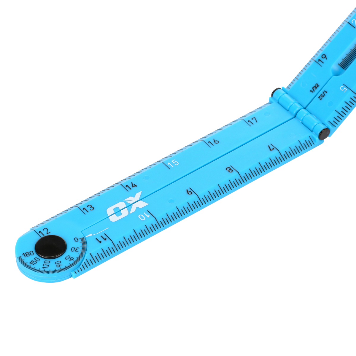 Ox Tools Pro 24" Imperial Tuff Rule - Cyan OX-P507303
