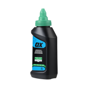 Ox Tools 8 Oz Hi-Visibility Green Marking Chalk - Permanence 2 OX-P630804