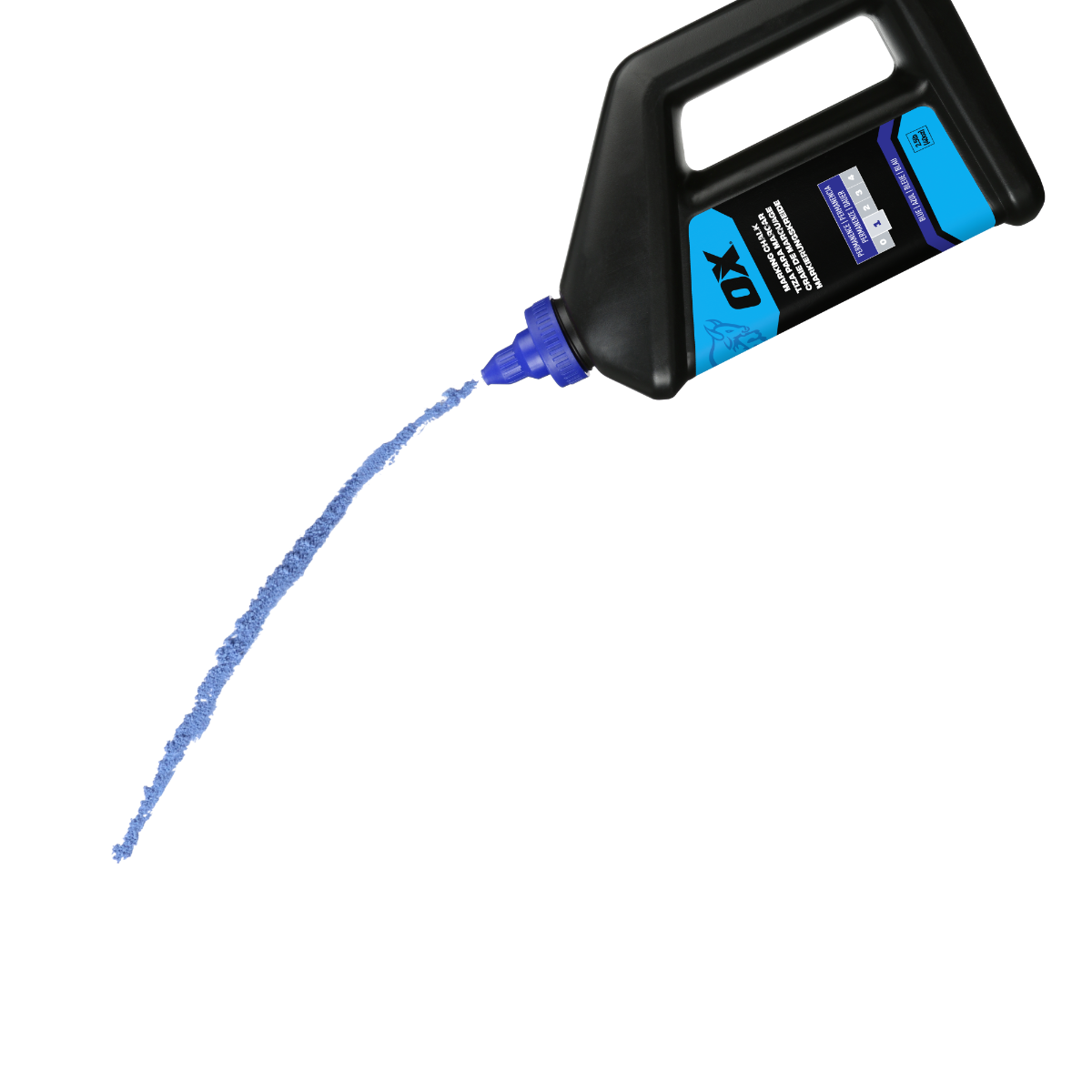 Ox Tools 2.5 Lbs Standard Blue Marking Chalk - Permanence 1 OX-P630808