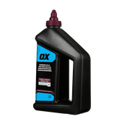 Ox Tools 2.5 Lbs Hi-Permanence Crimson Red Marking Chalk - Permanence 4 OX-P630810