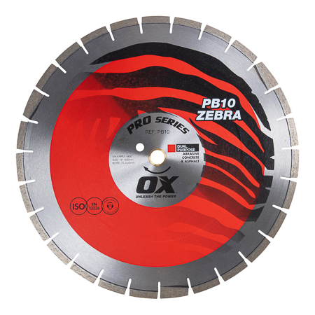 Ox Tools Pro 16" Segmented Abrasive Diamond Blade OX-PA10-16